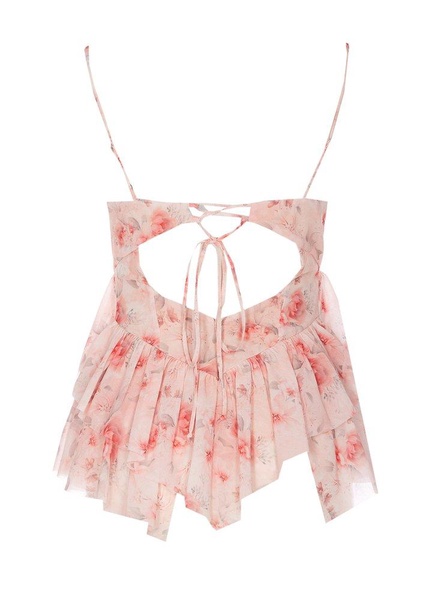 Aniye By Floral Printed Spaghetti Strap Top