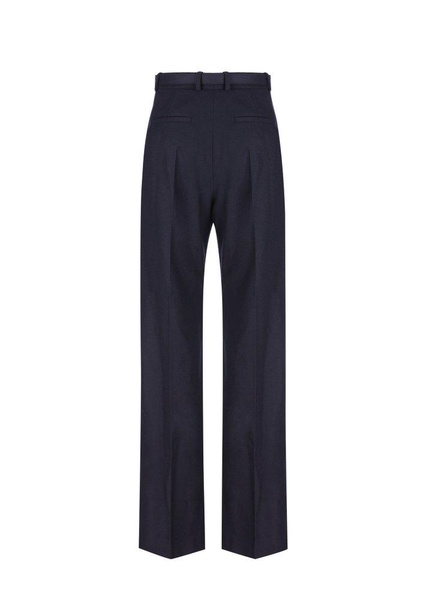 Loro Piana Belted Pleated Trousers