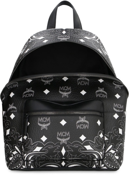 Stark Faux Leather Backpack