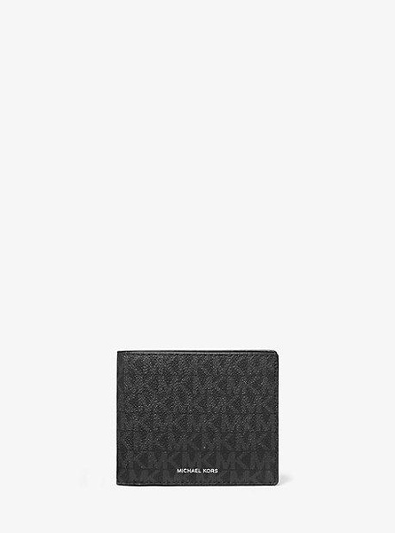 Michael Kors Greyson Logo Slim Billfold Wallet