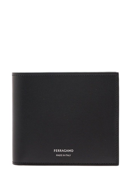 Ferragamo Logo Printed Bi-Fold Wallet