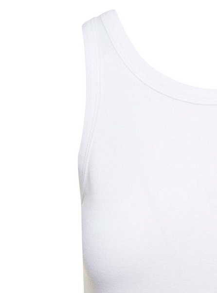 'Frankie' White Tank Top in Cotton Woman