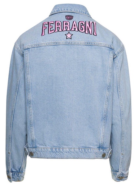 Chiara Ferragni Buttoned Denim Jacket