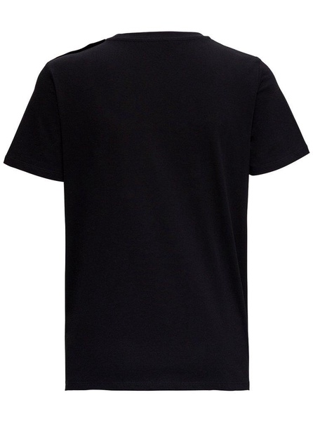 Balmain Logo Printed Crewneck T-Shirt