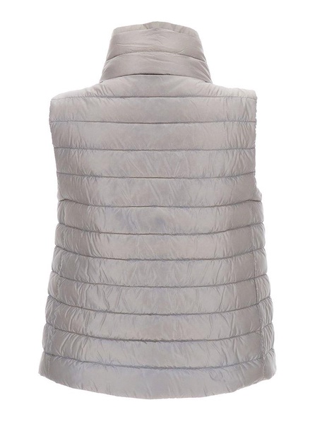 Herno High-Neck Drawstring Reversible Padded Gilet