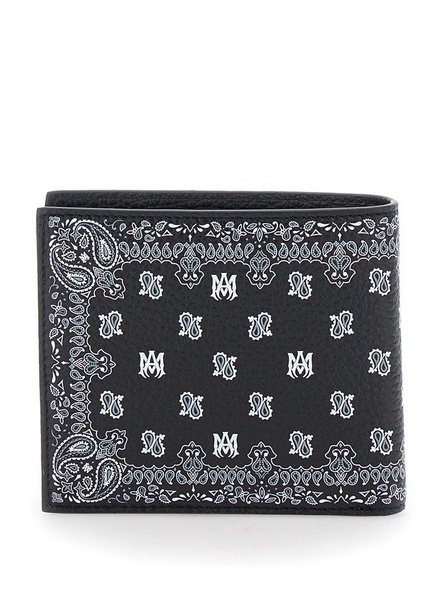 Amiri Bandana Bi-Fold Wallet