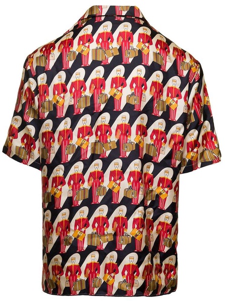 Gucci Graphic Printed Short-Sleeve Shirt