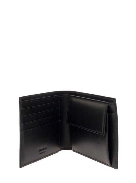 Ferragamo Logo Printed Bi-Fold Wallet