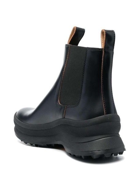 Black Chelsea Boots in Cow Leather Man