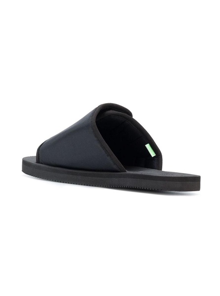 'Kaw-Cab' Black Sandals with Velcro Fastening in Nylon Man Suicoke