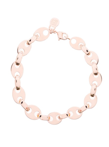 Paco Rabanne Logo Plaque Detailed Chain Bracelet