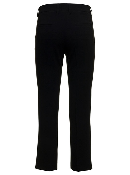 Woman's Black Flare Cady Pants