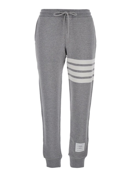 Sweatpants W/ Engineered 4 Bar In Loopback