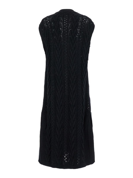 Alberta Ferretti Sleeveless Knitted Cardigan