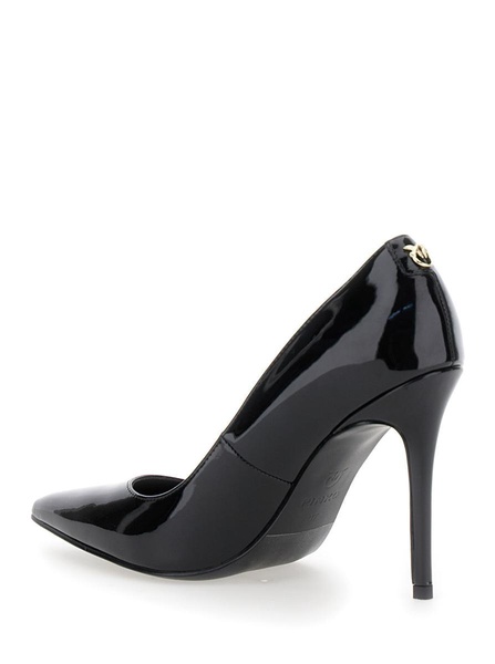 'Juliette' Stiletto Pumps With Logo Detail In Patent Leather Woman