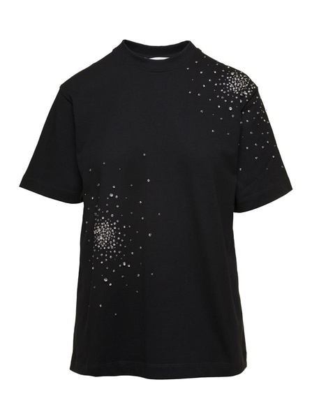 Splash Embroidery T Shirt