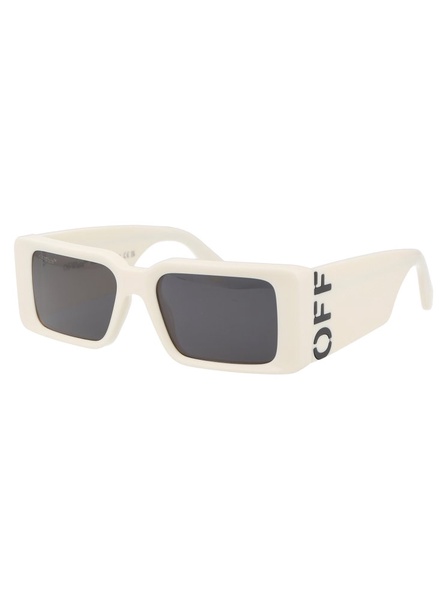 Off-White Rectangular Frame Sunglasses