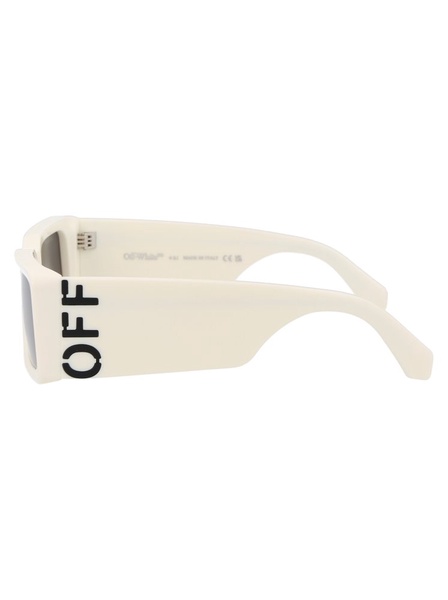 Off-White Rectangular Frame Sunglasses