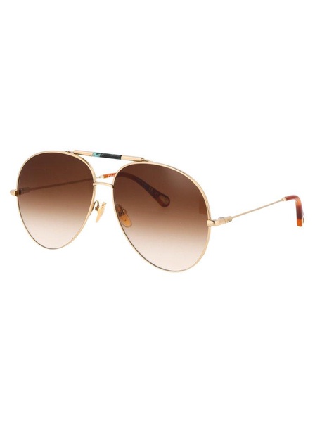 Chloé Eyewear Gradient Aviator Sunglasses