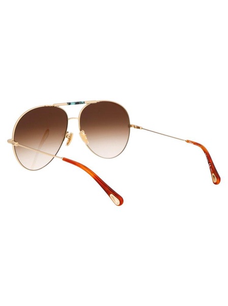 Chloé Eyewear Gradient Aviator Sunglasses