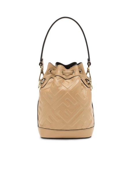 Fendi Mon Tresor Drawstring Mini Bucket Bag