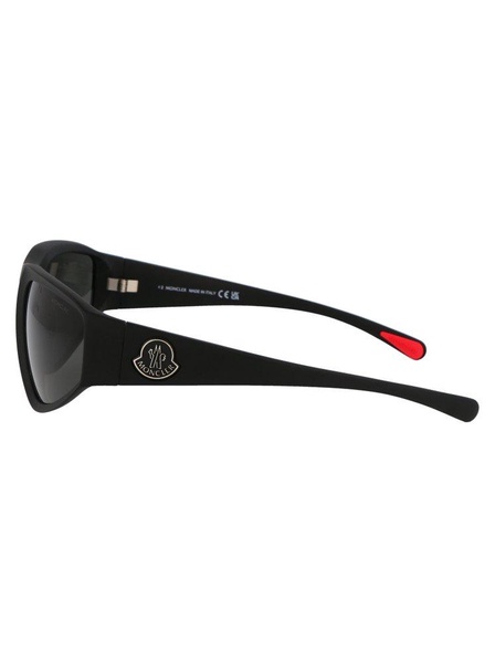 Moncler Pentagra Geometric Frame Sunglasses