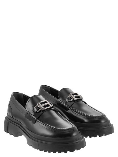 Hogan H629 Leather Loafer