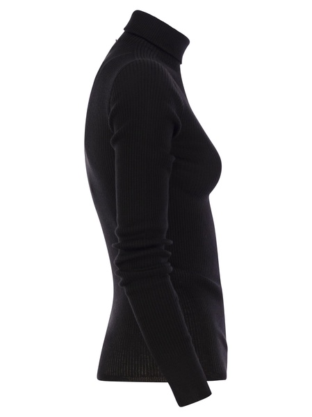 Sportmax Flavia Turtleneck Sweater In Virgin Wool