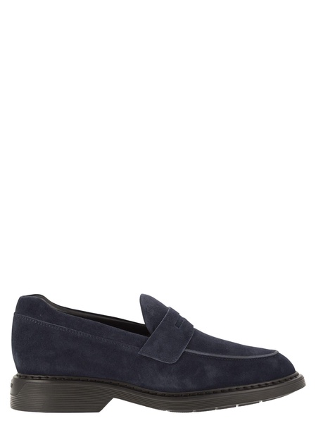 Hogan H576 Suede Loafer