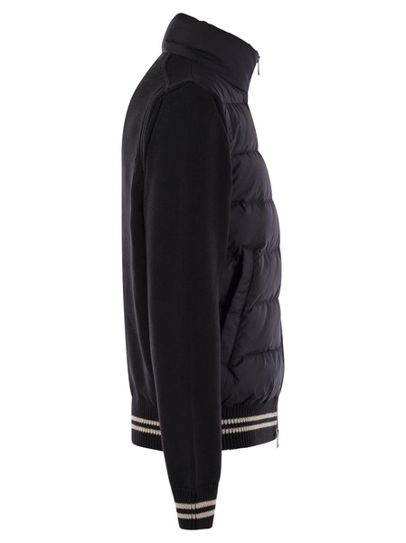 Moncler Padded Cotton Cardigan