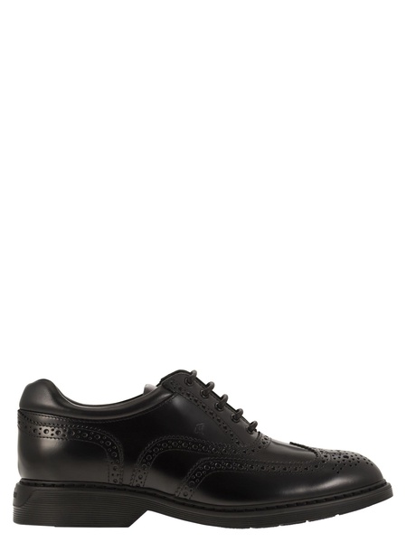 Hogan Duilio Leather Lace Up