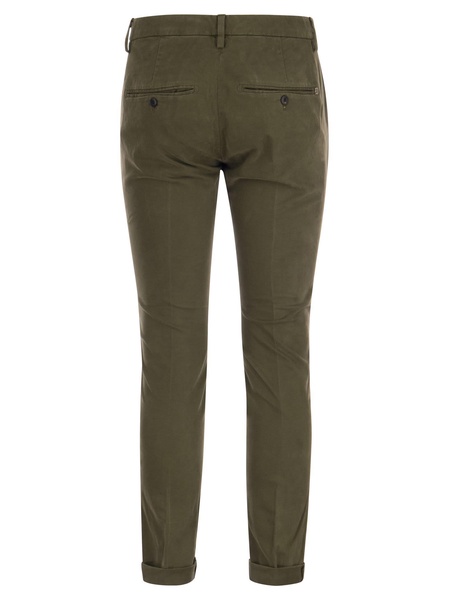 Dondup Gaubert Slim Fit Gabardine Trousers