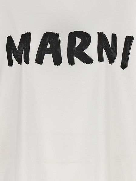 Marni Logo Print T Shirt