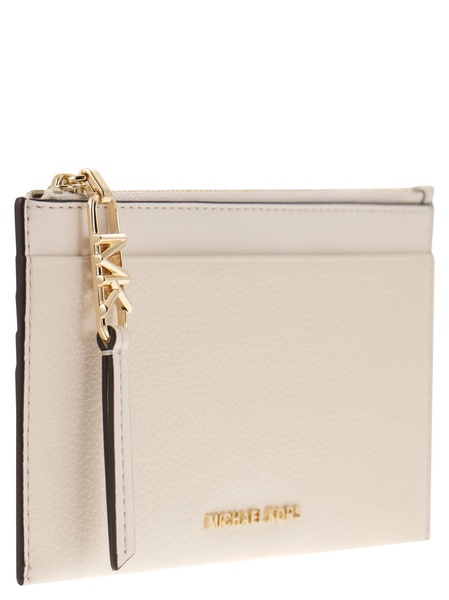 Michael Kors Large Credit Card Holder In Grained Leather