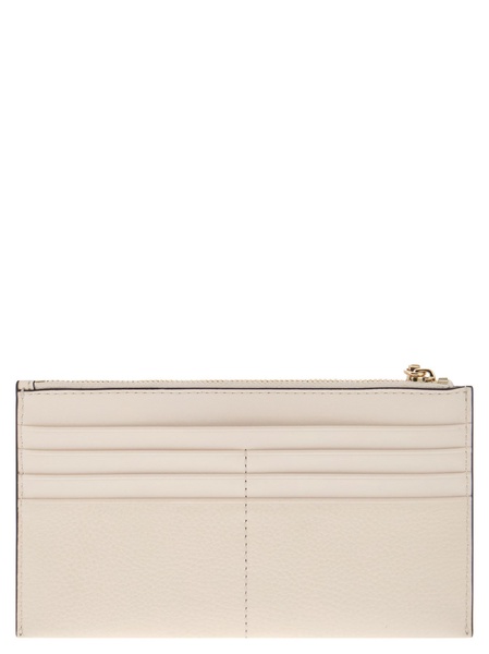 Michael Kors Large Credit Card Holder In Grained Leather