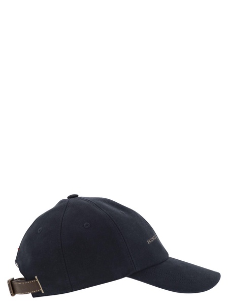 Brunello Cucinelli Cotton Canvas Baseball Cap With Embroidery