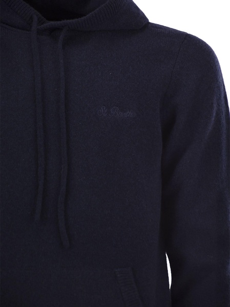 Mc2 Saint Barth Mahony Hooded Lambswool Jumper