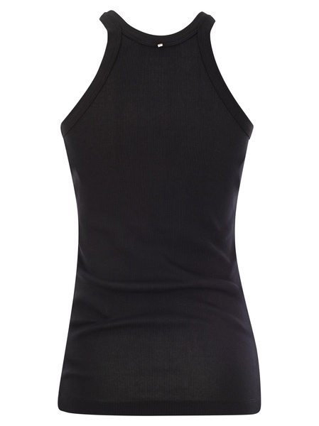 Sportmax Nastie - Silk-Blend Jersey Tank Top