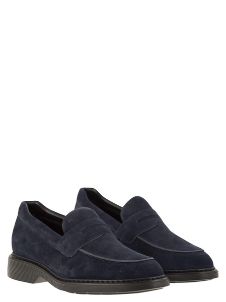 Hogan H576 Suede Loafer