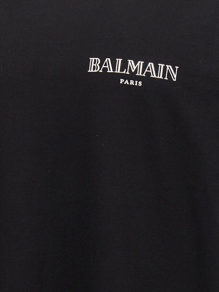 Balmain 'Silver Balmain Vintage' T Shirt