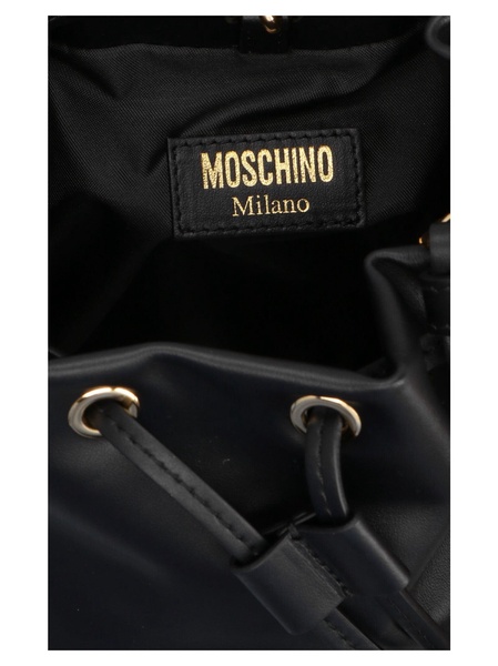 Moschino Logo Bucket Bag