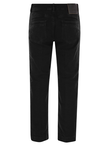 Sportmax Enna Denim Pants With Mini Flare Line