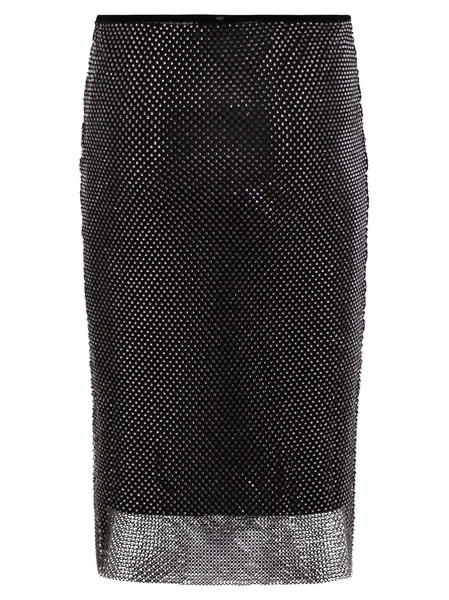 Sportmax Zinnia Tulle Skirt With Rhinestones