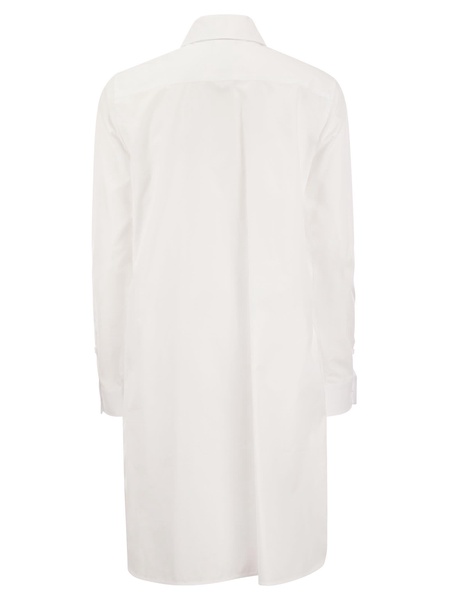 Max Mara Juanita Poplin Chemise Dress