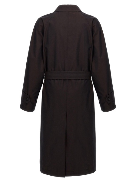 Burberry Long Sleeved Belted Car Coat