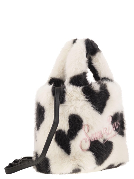 Mc2 Saint Barth Soft Fur Mini Vanity Bag