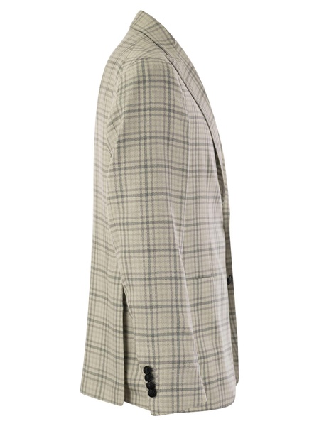 Tagliatore Check Pattern Jacket