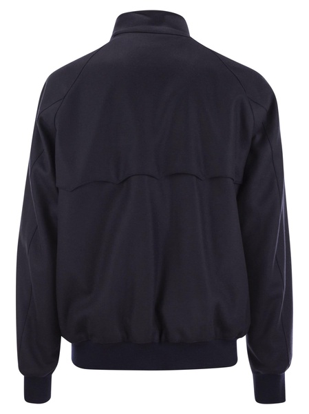 Melton - Wool-blend Bomber Jacket