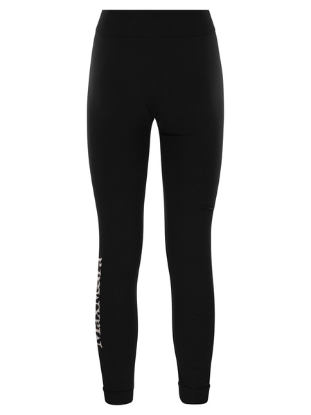 Max Mara Basilea Technical Fabric Legging With Logo