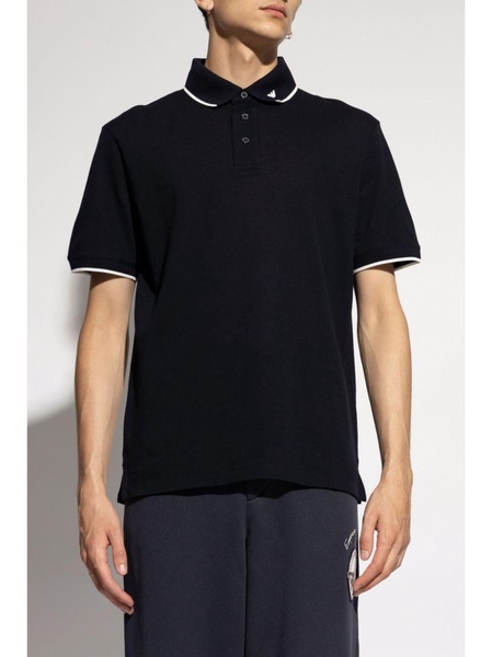 Emporio Armani Logo Cotton Polo Shirt